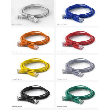 WantecWire UTP, extra dünnes Patchkabel CAT6a, d2,8mm, grün, Länge 0,10 m