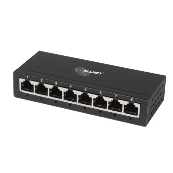 ALLNET Switch unmanaged Layer2 8 Port • 8x 1GbE • Fanless • ALL-SG8008