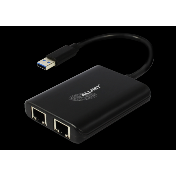 ALLNET USB 3.0 Typ-A Netzwork Adapter 2x + 1x USB 3.0 Hub ALL-NC-2G-102-USB-A "ALLTRAVEL* ALLNET USB 3.0 Typ-A Netzwork Adapter 2x + 1x USB 3.0 Hub ALL-NC-2G-102-USB-A "ALLTRAVEL*