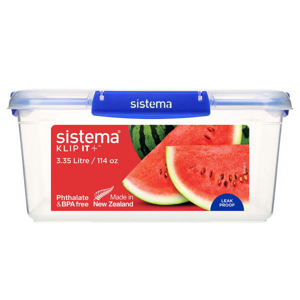sistema Frischhaltedose KLIP IT PLUS 3,35 l blau sistema Frischhaltedose KLIP IT PLUS 3,35 l blau