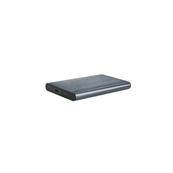 GEMBIRD externí box pro 2,5" disky, USB 3.1, Type-C, broušený hliník, šedá