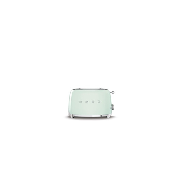 Smeg TSF01PGEU toustovač / topinkovač, 2 toasty, 6 úrovní opékání, zásuvka na drobky, styl. 50. let, pastelově zelená Smeg TSF01PGEU toustovač / topinkovač, 2 toasty, 6 úrovní opékání, zásuvka na drobky, styl. 50. let, pastelově zelená