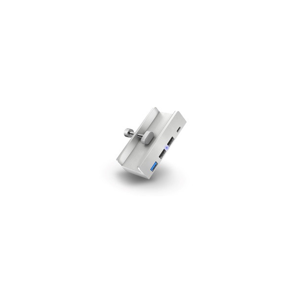 CONNECT IT USB Hub DeskHub, 1xUSB-C, 1xUSB 3.2, 2xUSB 2.0, stříbrná CONNECT IT USB Hub DeskHub, 1xUSB-C, 1xUSB 3.2, 2xUSB 2.0, stříbrná