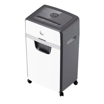 HP 2808 niszczarka Rozdrabnianie mikro-cięte 65 dB 22 cm Biały, Czarny