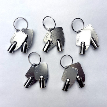 QNAP KEY-01-10PCS części do stojaków Blokowane kluczem
