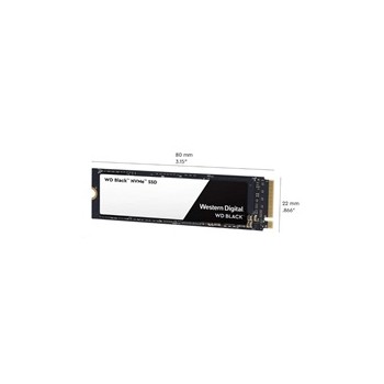 WD BLACK SSD NVMe 500GB PCIe SN750,Gen3 8 Gb/s, (R:3470, W:2600MB/s)