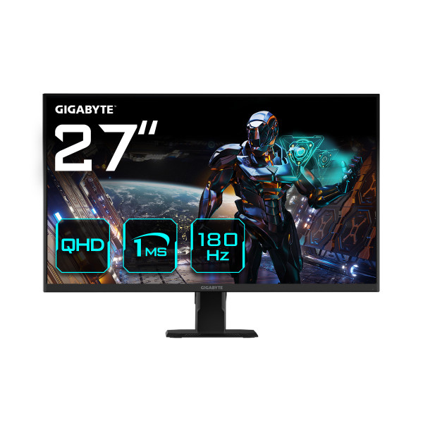 GIGABYTE GS27QA monitor komputerowy 68,6 cm (27") 2560 x 1440 px Quad HD LCD Czarny GIGABYTE GS27QA monitor komputerowy 68,6 cm (27") 2560 x 1440 px Quad HD LCD Czarny