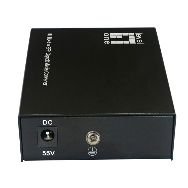 LevelOne GVT-2016 konwerter sieciowy 1000 Mbit s Multifunkcyjny, Pojedynczy Czarny LevelOne GVT-2016 konwerter sieciowy 1000 Mbit s Multifunkcyjny, Pojedynczy Czarny