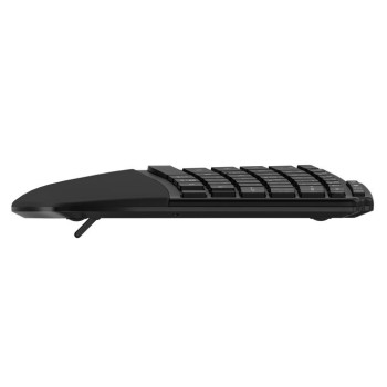 Kensington Pro Fit Ergo KB675 EQ TKL klawiatura Dom Biuro USB + RF Wireless + Bluetooth QWERTY Amerykański międzynarodowy Czarny