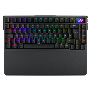 ASUS ROG Azoth Extreme klawiatura Gaming USB + RF Wireless + Bluetooth QWERTZ Czarny