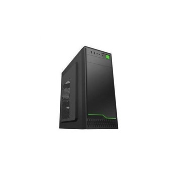 EUROCASE skříň ML N6-500B, Midi Tower, 1xUSB-C, 2xUSB 3.0, 2x audio, bez zdroje