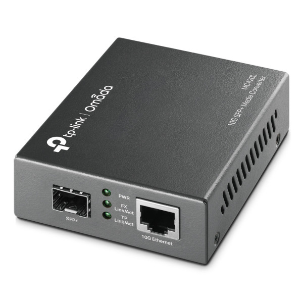 TP-Link MC420L konwerter sieciowy 10000 Mbit s Multifunkcyjny, Pojedynczy Czarny TP-Link MC420L konwerter sieciowy 10000 Mbit s Multifunkcyjny, Pojedynczy Czarny