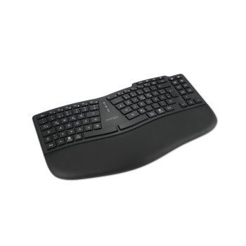 Kensington Pro Fit Ergo KB675 EQ TKL klawiatura Dom Biuro USB + RF Wireless + Bluetooth QWERTZ Niemiecki Czarny