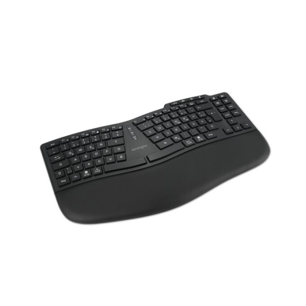 Kensington Pro Fit Ergo KB675 EQ TKL klawiatura Dom Biuro USB + RF Wireless + Bluetooth QWERTZ Niemiecki Czarny Kensington Pro Fit Ergo KB675 EQ TKL klawiatura Dom Biuro USB + RF Wireless + Bluetooth QWERTZ Niemiecki Czarny