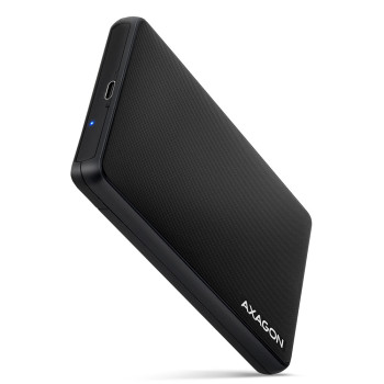 Axagon EE25-SLC obudowa do dysków twardych Obudowa HDD SSD Czarny 2.5"