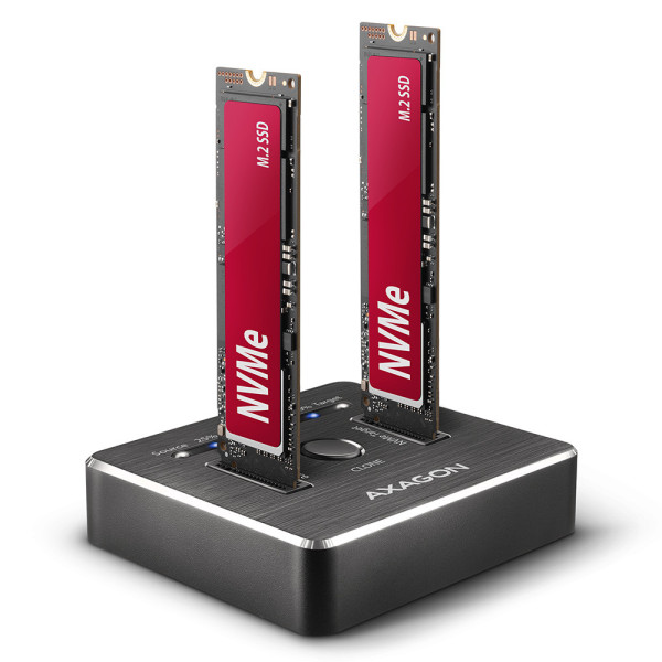 Axagon ADSA-M2C stacja dokująca do dysków twardych USB 3.2 Gen 2 (3.1 Gen 2) Type-C Axagon ADSA-M2C stacja dokująca do dysków twardych USB 3.2 Gen 2 (3.1 Gen 2) Type-C