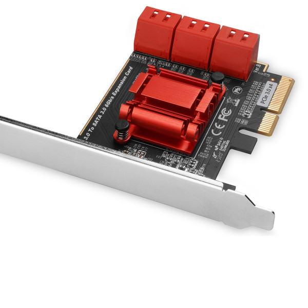 Axagon PCES-SA6 adapter Wewnętrzny SATA Axagon PCES-SA6 adapter Wewnętrzny SATA