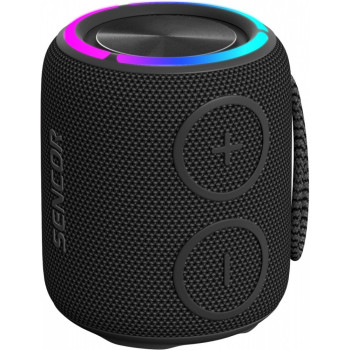 Głośnik bluetooth SIRIUS 2 MINI czarny moc 16W, LED, TWS