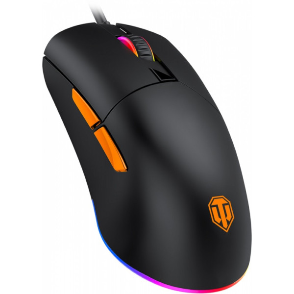 Mysz przewodowa dla graczy INDRUDER WT200 ultralekka - wersja limitowana WORLD OF TANKS Mysz przewodowa dla graczy INDRUDER WT200 ultralekka - wersja limitowana WORLD OF TANKS