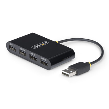 StarTech.com ST4200MINI2-USB-HUB huby i koncentratory USB 2.0 480 Mbit s Czarny