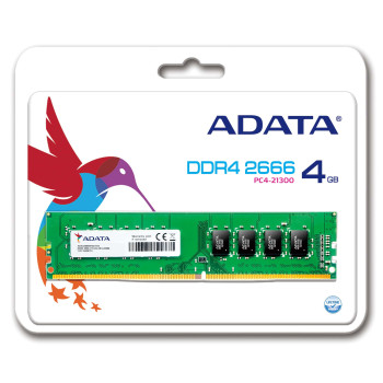 ADATA Premier moduł pamięci 4 GB 1 x 4 GB DDR4 2666 MHz