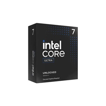 CPU INTEL Core Ultra 7 - 265KF, až 5.5GHz, 30MB L3, LGA1851, BOX (bez chladiče)