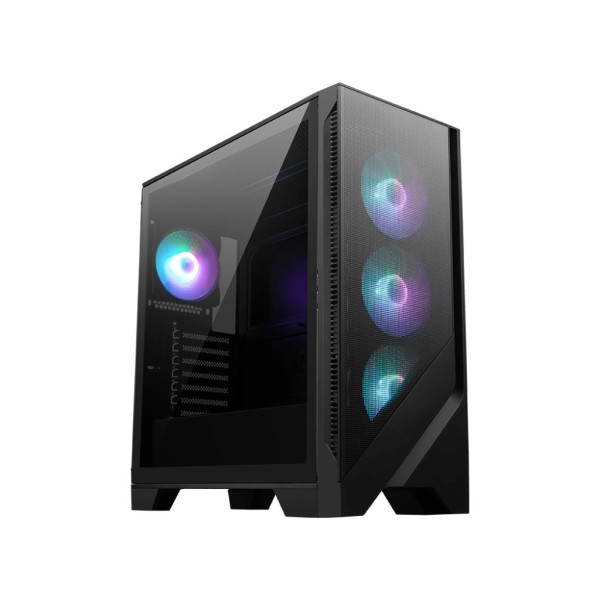 MSI MAG FORGE 321R AIRFLOW zabezpieczenia & uchwyty komputerów Midi Tower Czarny, Przezroczysty MSI MAG FORGE 321R AIRFLOW zabezpieczenia & uchwyty komputerów Midi Tower Czarny, Przezroczysty