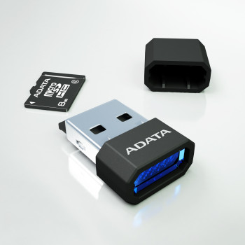 ADATA microReader Ver. 3 czytnik kart Czarny