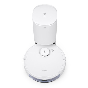 Ecovacs DEEBOT N8+ odkurzacz automatyczny Worek na kurz Czarny, Biały