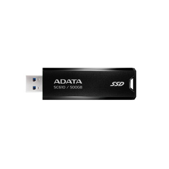 ADATA SC610 500 GB USB Typu-A 3.2 Gen 2 (3.1 Gen 2) Czarny