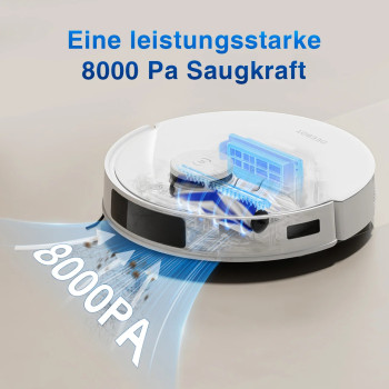 Ecovacs DEEBOT N20 odkurzacz automatyczny 0,4 l Bez worka Biały
