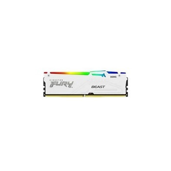 KINGSTON DIMM DDR5 16GB 6000MT/s CL36 FURY Beast RGB Bílá EXPO