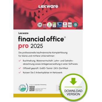 Lexware financial office pro 2025 Download Jahresversion (365-Tage) Księgowość 1 lat(a)
