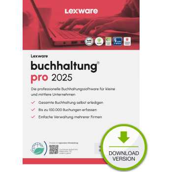 Lexware buchhaltung pro 2025 Download Jahresversion (365-Tage) Księgowość 1 lat(a)