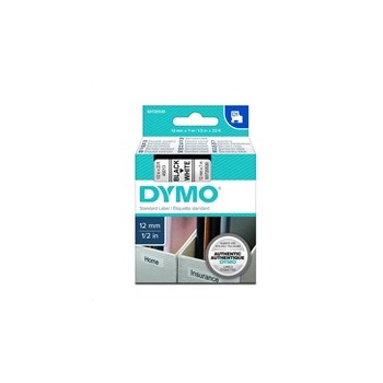 WECARE ARMOR páska pro DYMO S0720530, bílá/průhledná, 12mm x 7m