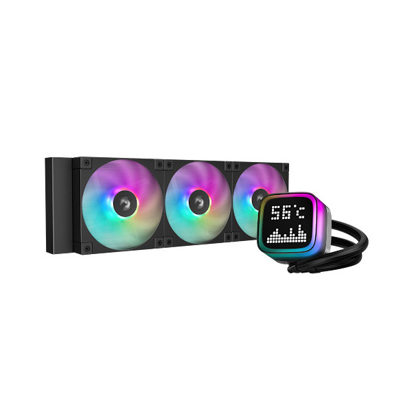 DeepCool R-LP360-BKMSNC-G-1 system chłodzenia komputerów Obudowa komputera, Procesor Chłodnica cieczy all-in-one 12 cm Czarny 1 DeepCool R-LP360-BKMSNC-G-1 system chłodzenia komputerów Obudowa komputera, Procesor Chłodnica cieczy all-in-one 12 cm Czarny 1