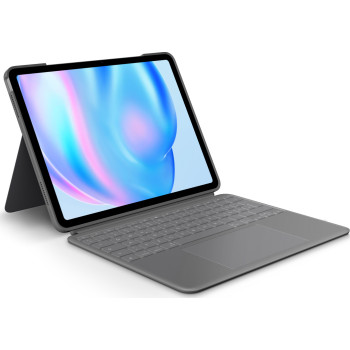 Logitech Combo Touch QWERTZ Niemiecki Smart Connector Szary