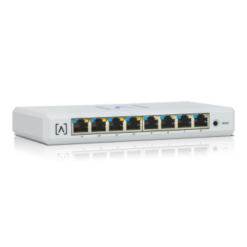 Alta Labs Switch 8-port PoE Managed Gigabit Ethernet (10/100/1000) Power over Ethernet (PoE) Graphite