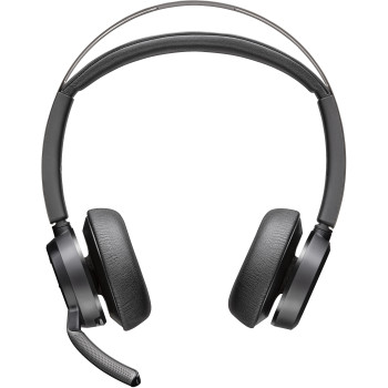 POLY Zestaw słuchawkowy Voyager Focus 2 USB-C-C + przejściówka USB-C A