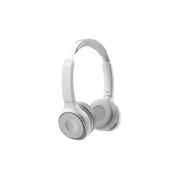 Cisco 730 Headset Wired & Wireless Head-Band Calls/Music Bluetooth Platinum