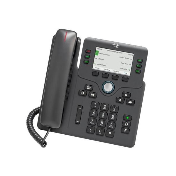Cisco Ip Phone Black 6 Lines Cisco Ip Phone Black 6 Lines