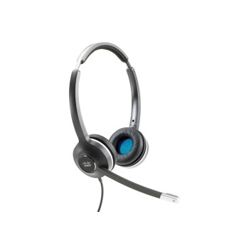 Cisco 532 Headset Head-band Black 532, Headset, Head-band, Office/Call center, Black, Binaural, Wired