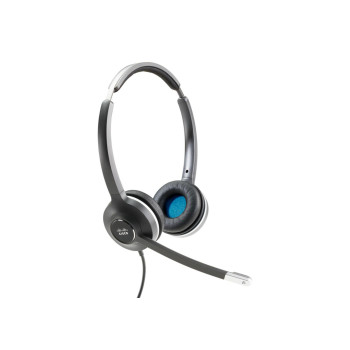 Cisco 532 Headset Head-band Black, Grey 532, Headset, Head-band, Office/Call center, Black, Grey, Binaural, In-line control unit