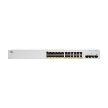 Cisco Cbs220-24Fp-4X Managed L2 Gigabit Ethernet (10/100/1000) Power Over Ethernet (Poe) White