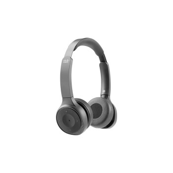 Cisco Headset 730 Head-Band Bluetooth Charging Stand Black