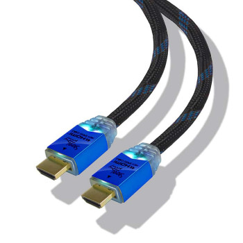 Steelplay JVAPS400039 kabel HDMI 2 m HDMI Typu A (Standard) Czarny, Niebieski