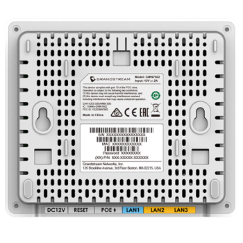 Grandstream GWN7604 Wi-Fi 6-Access Point mit integriertem PoE-Switch