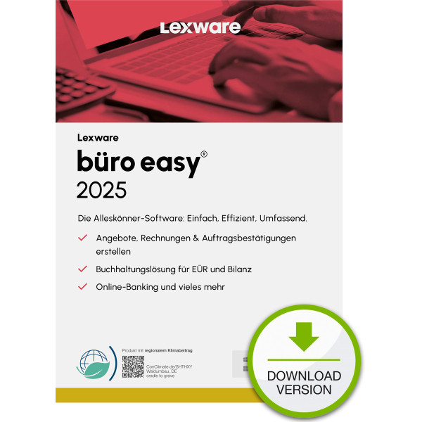 Lexware büro easy 2025 "unbegrenzte Laufzeit" Download Księgowość Lexware büro easy 2025 "unbegrenzte Laufzeit" Download Księgowość