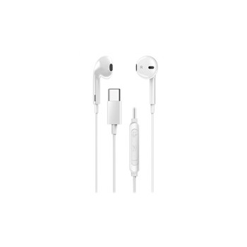 GENIUS sluchátka HS-M365 headset, mikrofon, USB-C, bílá