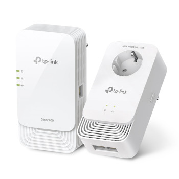 TP-Link PGW2440 KIT Karta sieciowa do PowerLine 1428 Mbit s Przewodowa sieć LAN Wi-Fi Biały